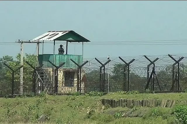 A BOP along the Bangladesh-India border