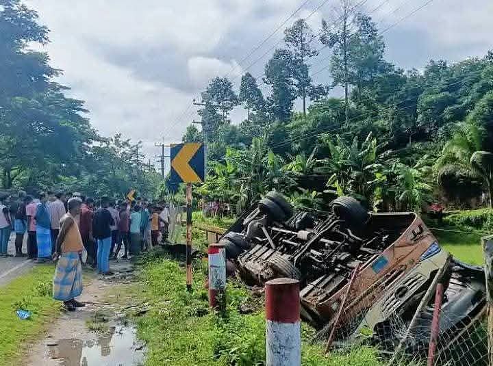 Three people were killed in a head-on collision between a passenger bus and a covered van on Chattogram-Cox’s Bazar Highway Monday morning.