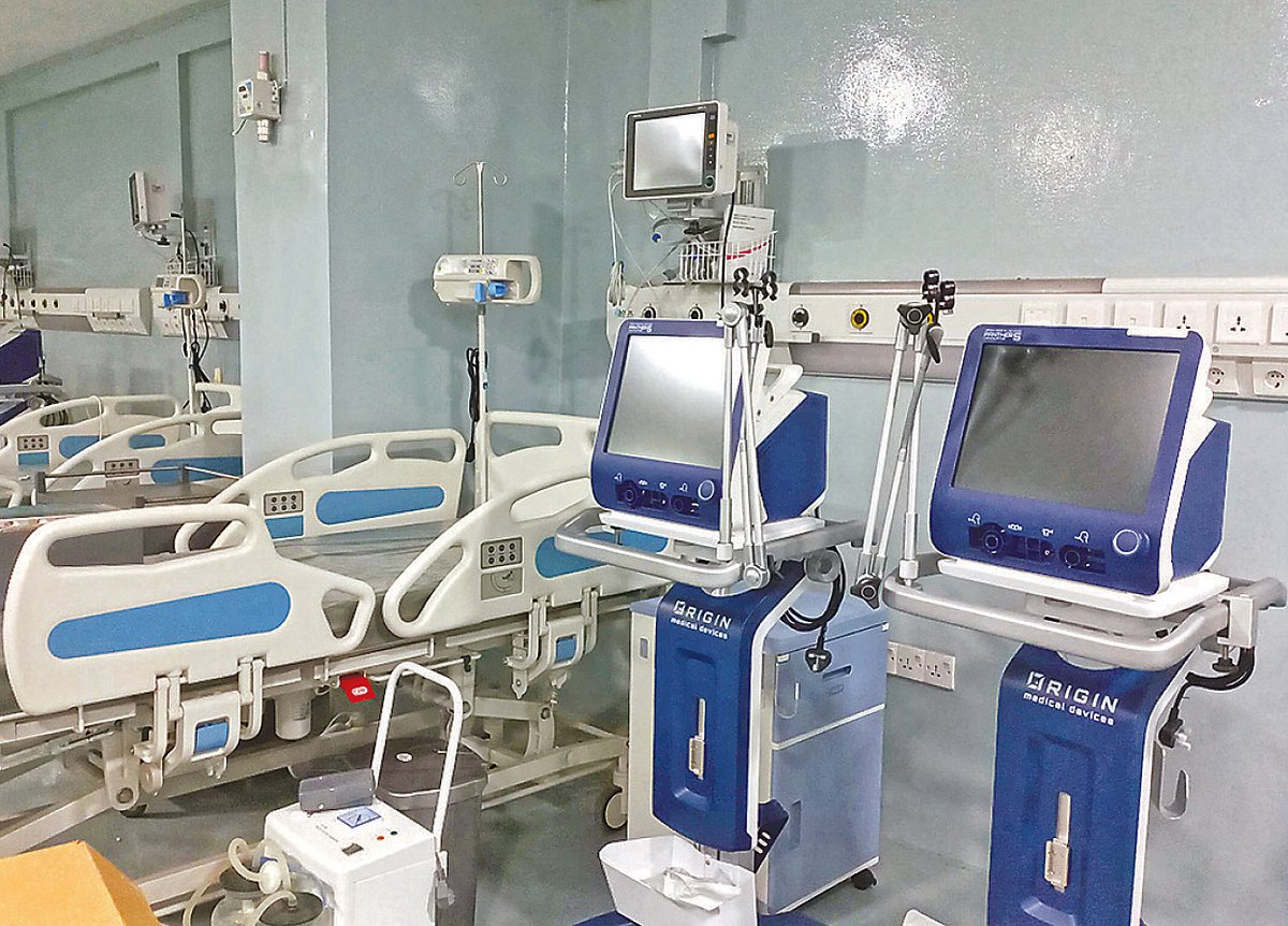 ICU equipment lies idle at Sunamganj District Sadar Hospital