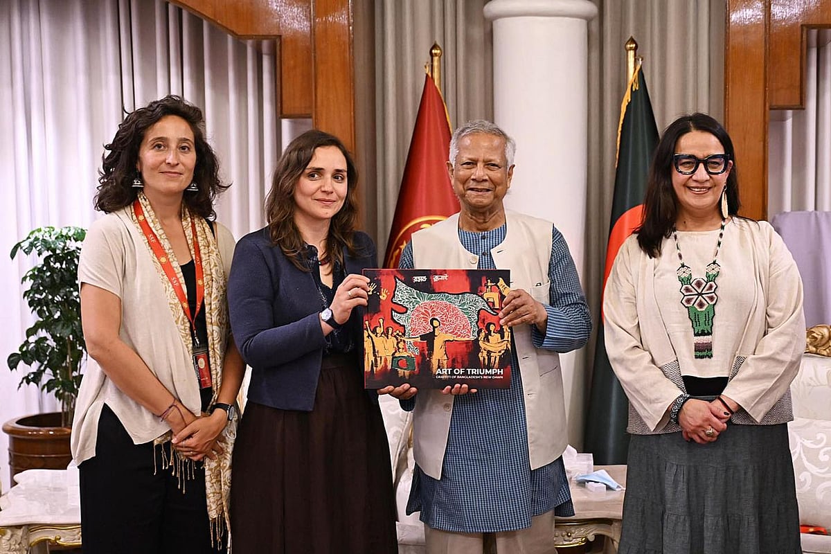 The United Nations Working Group on Enforced or Involuntary Disappearances (WGEID) vice-chairperson Grazyna Baranowsk and member Ana Lorena Delgadillo Perez called on chief adviser professor Muhammad Yunus in Dhaka on 16 June 2025.