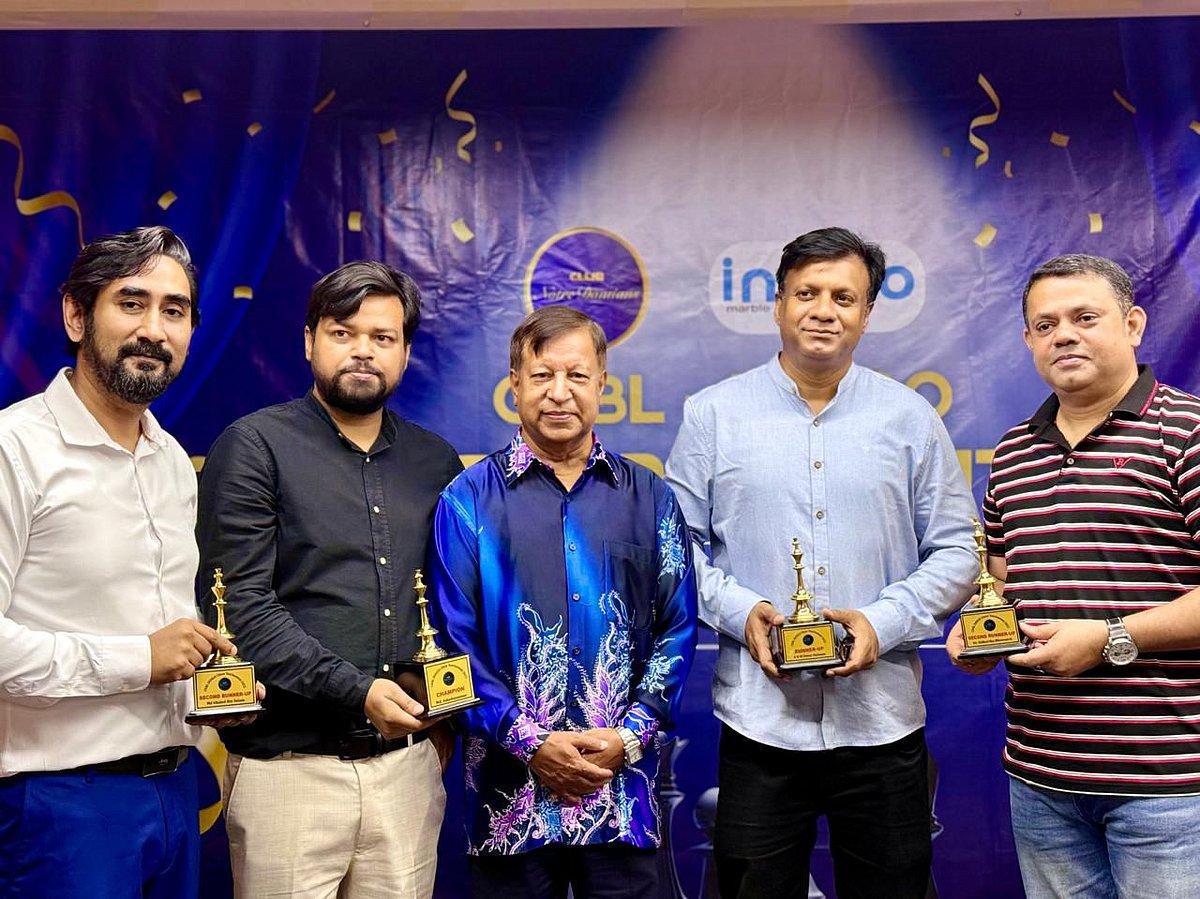 Prize-giving ceremony for the CNBL-INDIGO Chess Tournament 2025 was held recently in city