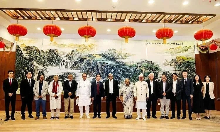 A high-level BNP delegation, led by its secretary general Mirza Fakhrul Islam Alamgir, left Dhaka on 22 June 2025 for China at the invitation of the Communist Party of China.