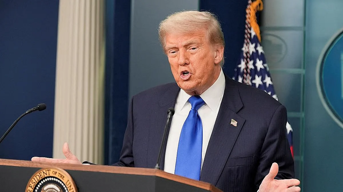 US President Donald Trump
