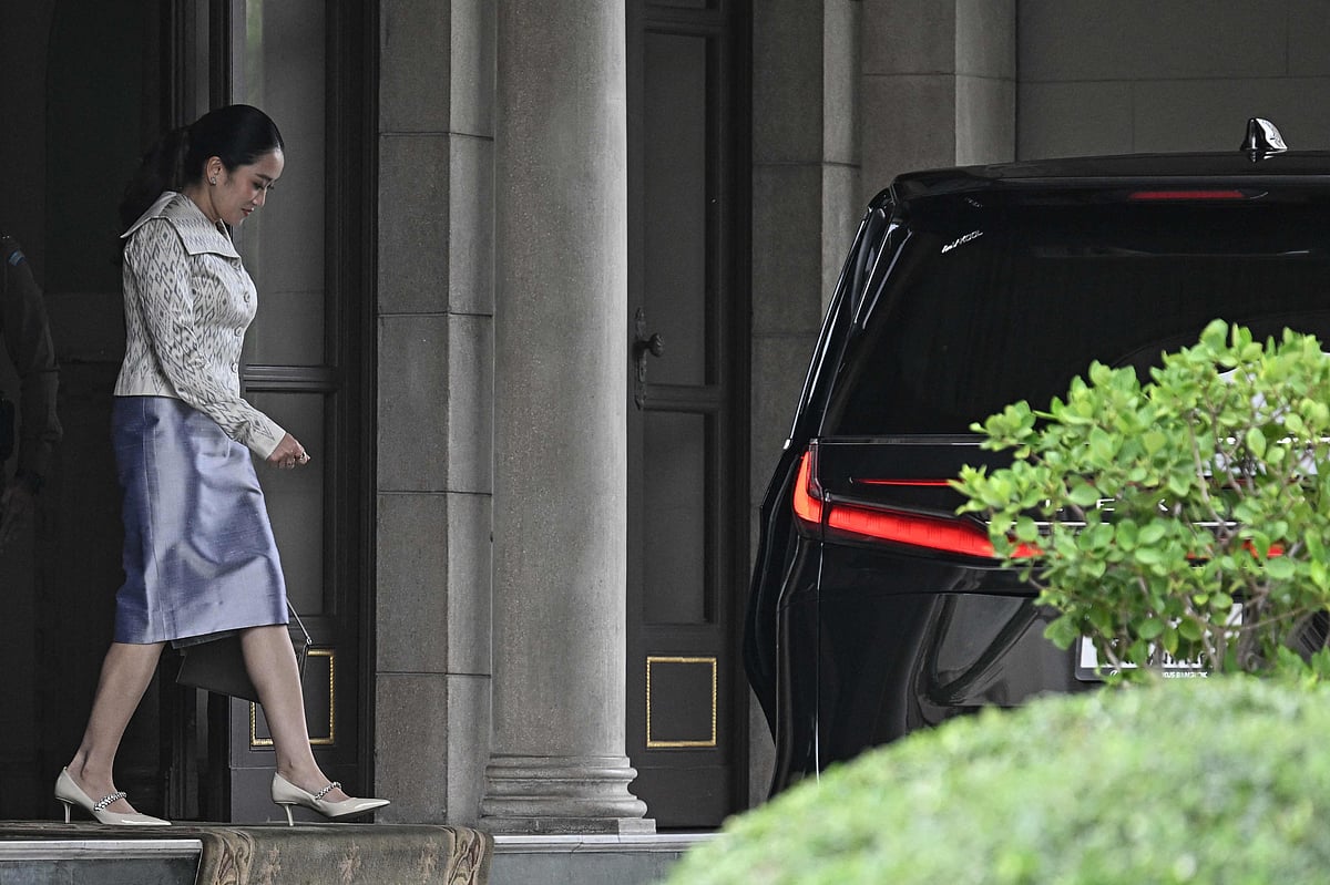 Thailand's newly-sworn in Culture minister Paetongtarn Shinawatra leaves the Government House after a cabinet meeting in Bangkok on 3 July, 2025.