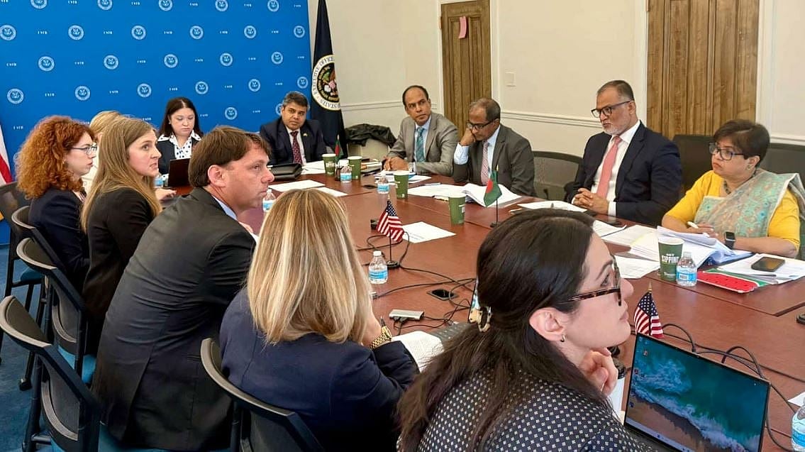 Commerce Adviser Sk. Bashir Uddin led the Bangladesh delegation while US Trade Representative Ambassador Jamieson Greer led his country in the talks that took place at the latter's office in Washington DC on 10 July 2025