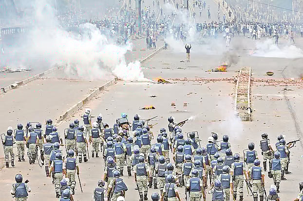 Party goons and the law enforcement cracked down most brutally and cruelly to suppress the movement