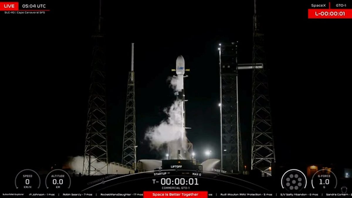 The Dror 1 satellite was blasted into orbit on a Falcon 9 from Cape Canaveral in Florida, US.