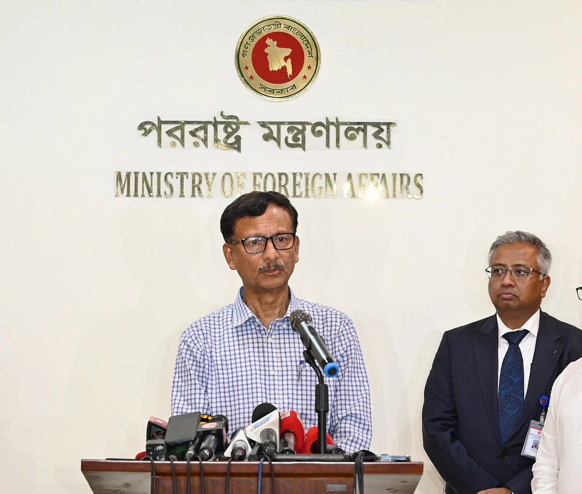 Foreign Affairs Adviser Md Touhid Hossain 