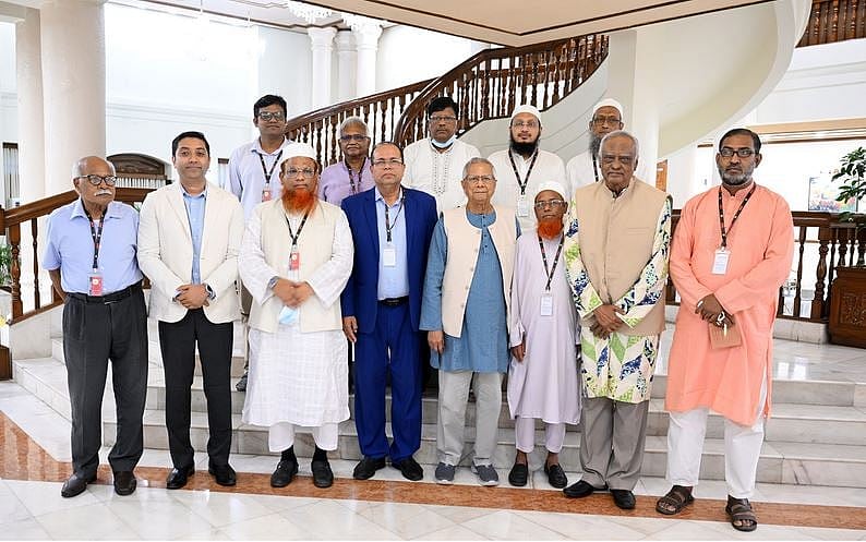 Chief adviser professor Muhammad Yunus on Saturday held a meeting with some more political parties at the State Guest House Jamuna in the capital.