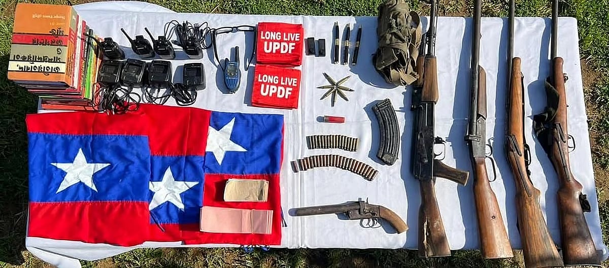 The Bangladesh Army has recovered an AK-47 rifle and other weapons and ammunition during a raid on a hideout of the UPDF in the hilly region of Baghaichhari upazila in Rangamati on 29 July 2025