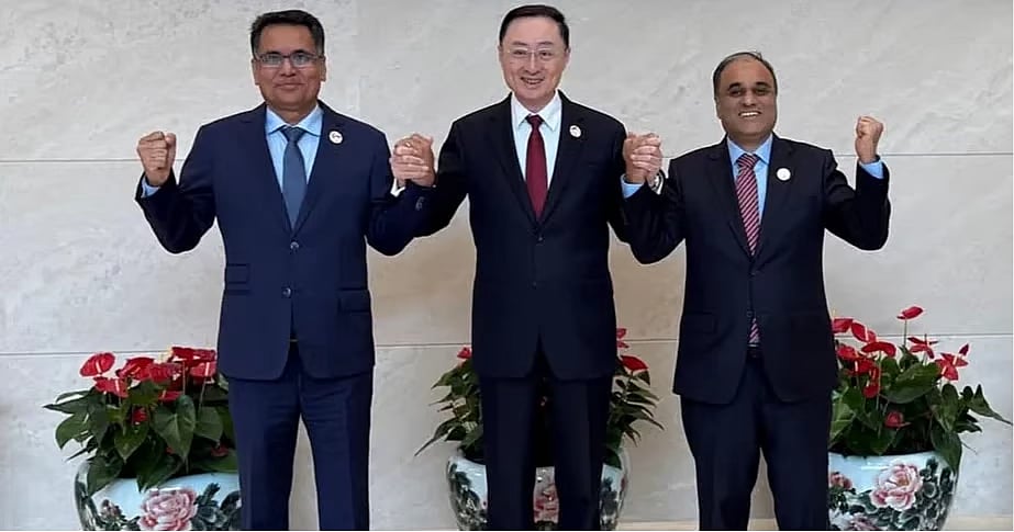 The foreign secretaries of Bangladesh, China and Pakistan had a non-official meeting in Kunming, China on 19 June 2025