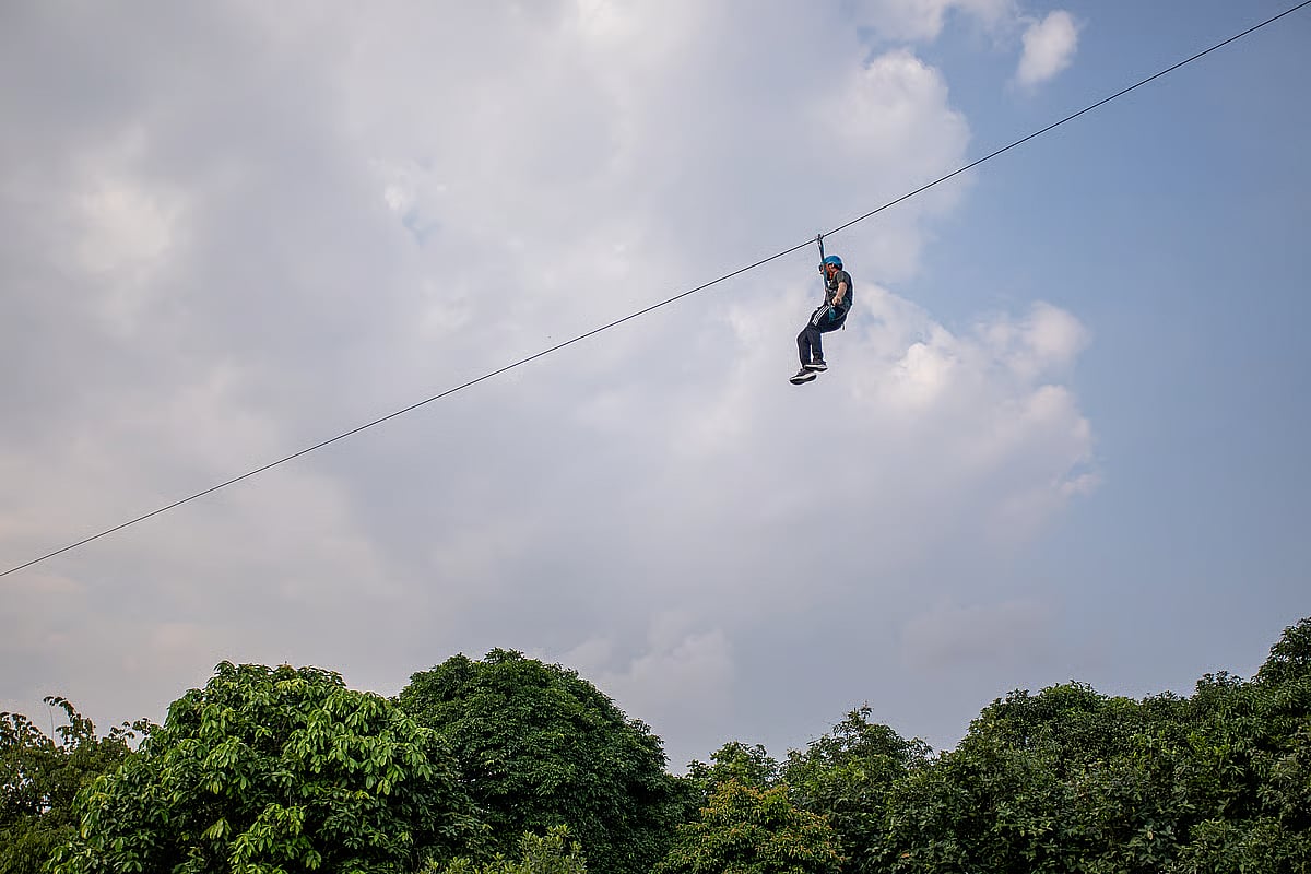 There are different activities at Basecamp.