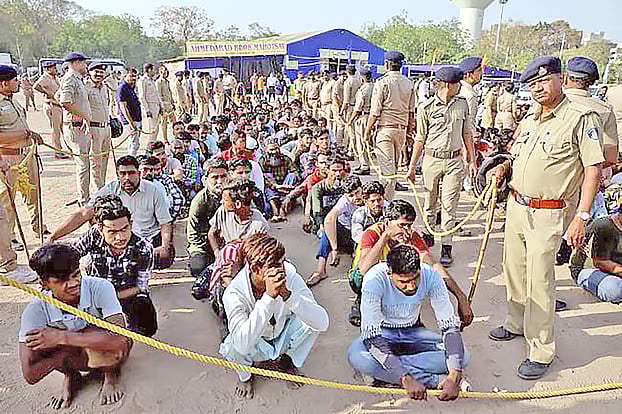 Incidents of Indian Muslims being detained and forcibly pushed into Bangladesh from Gujarat and various other states are on the rise.