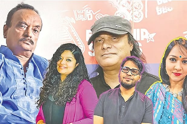 Five of Alauddin Alo's popular compositions are being sung anew