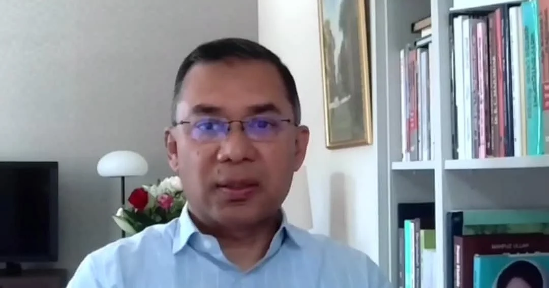 BNP Acting Chairman Tarique Rahman virtually addressed the biannual council of Naogaon district BNP on 11 August 2025 