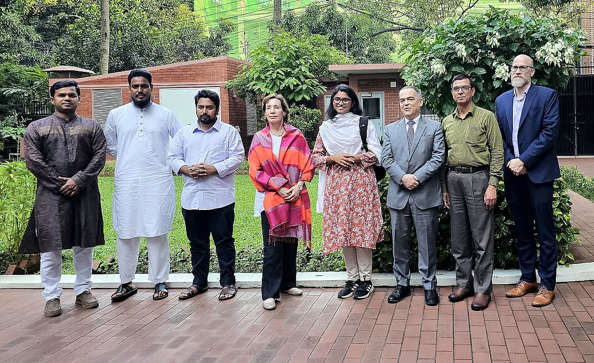 A delegation of the National Citizen Party (NCP) called on US Chargé d'affaires Tracey Ann Jacobson at her residence in Dhaka on 11 August 2025.