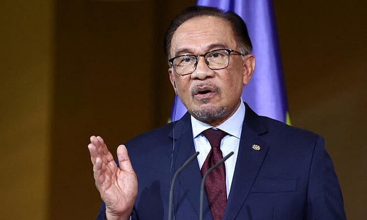 Malaysian Prime Minister Anwar Ibrahim.