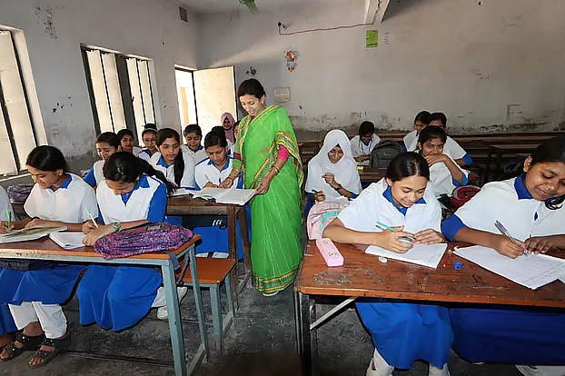 A primary school teacher attends a class