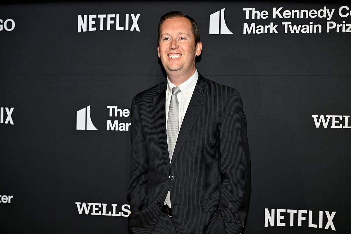 Director of White House Office of Presidential Personnel Sergio Gor poses on the red carpet during the 26th Mark Twain Prize for American Humor at the John F. Kennedy Center for the Performing Arts in Washington, DC, US, 23 March 2025.