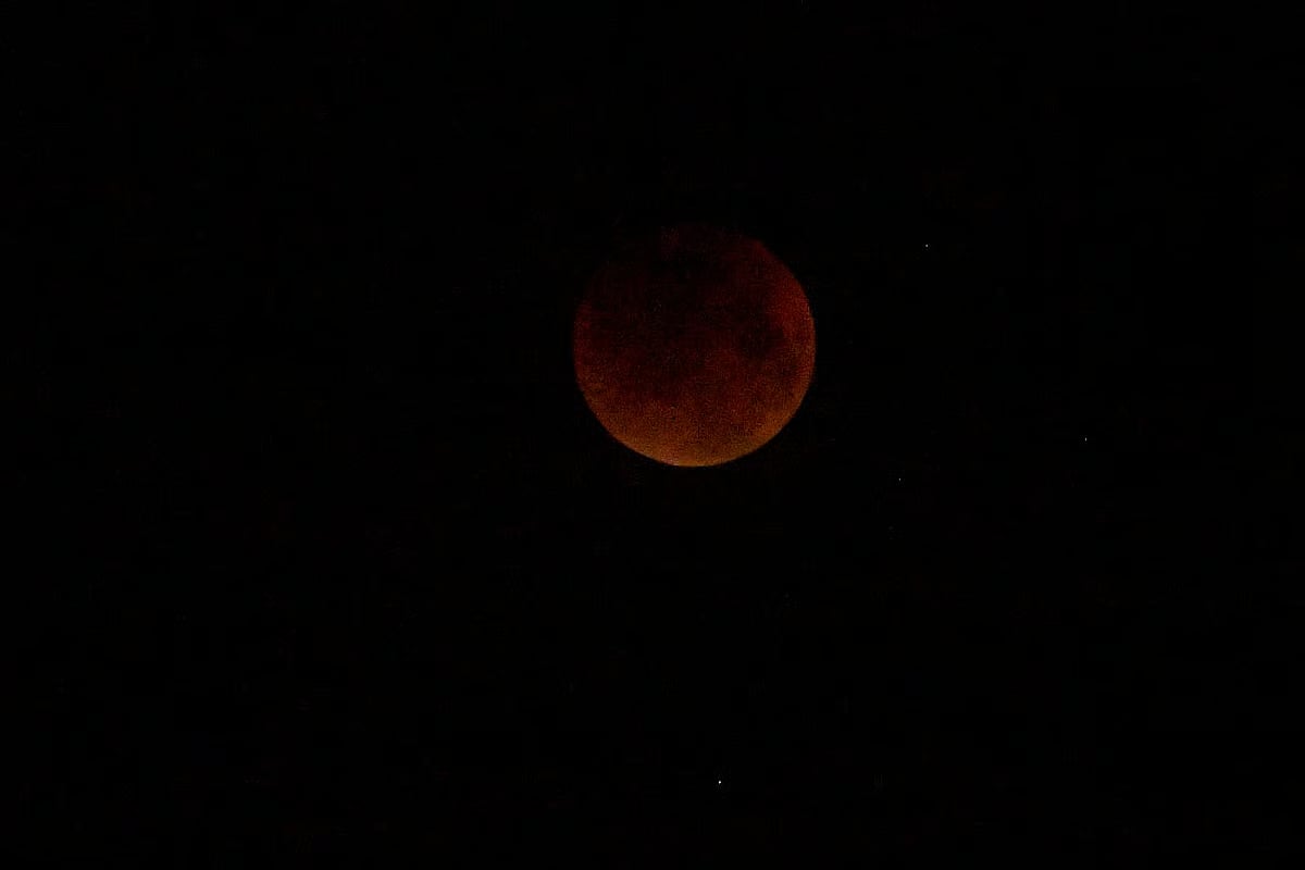 This image of the lunar eclipse is from 7 September 2025.