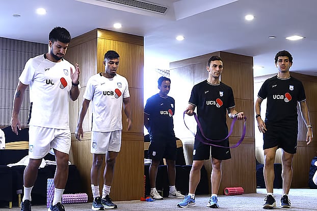 Bangladesh national football team players are stranded in the team hotel in Kathmandu amid massive unrest across Nepal following the resignation of the prime minister on Tuesday.