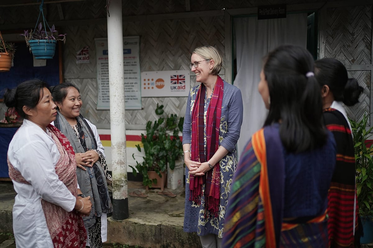 British High Commissioner to Bangladesh Sarah Cooke visited the CHT to witness the impact of UK-funded health programmes for marginalised communities