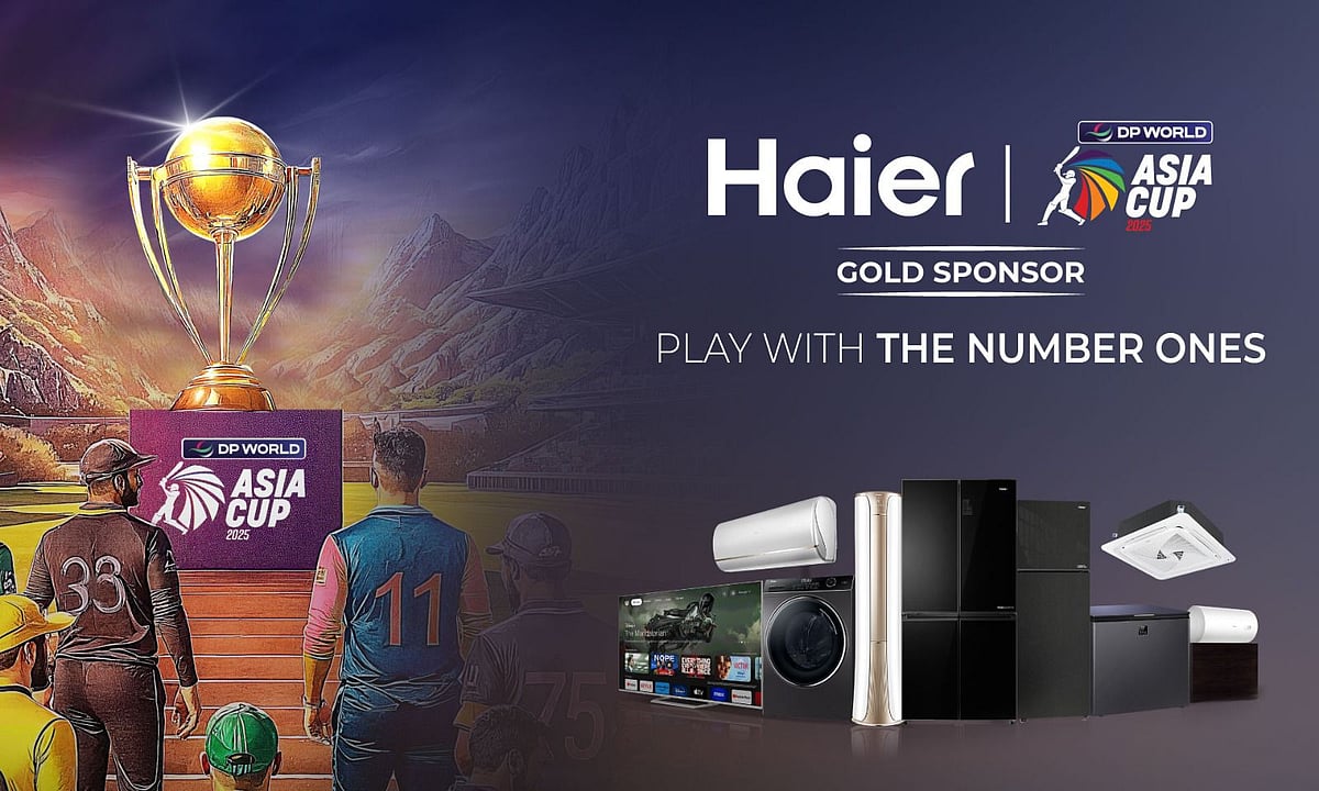 Haier Appliances steps onto the cricketing stage as the Gold Sponsor of Asia Cup 2025.