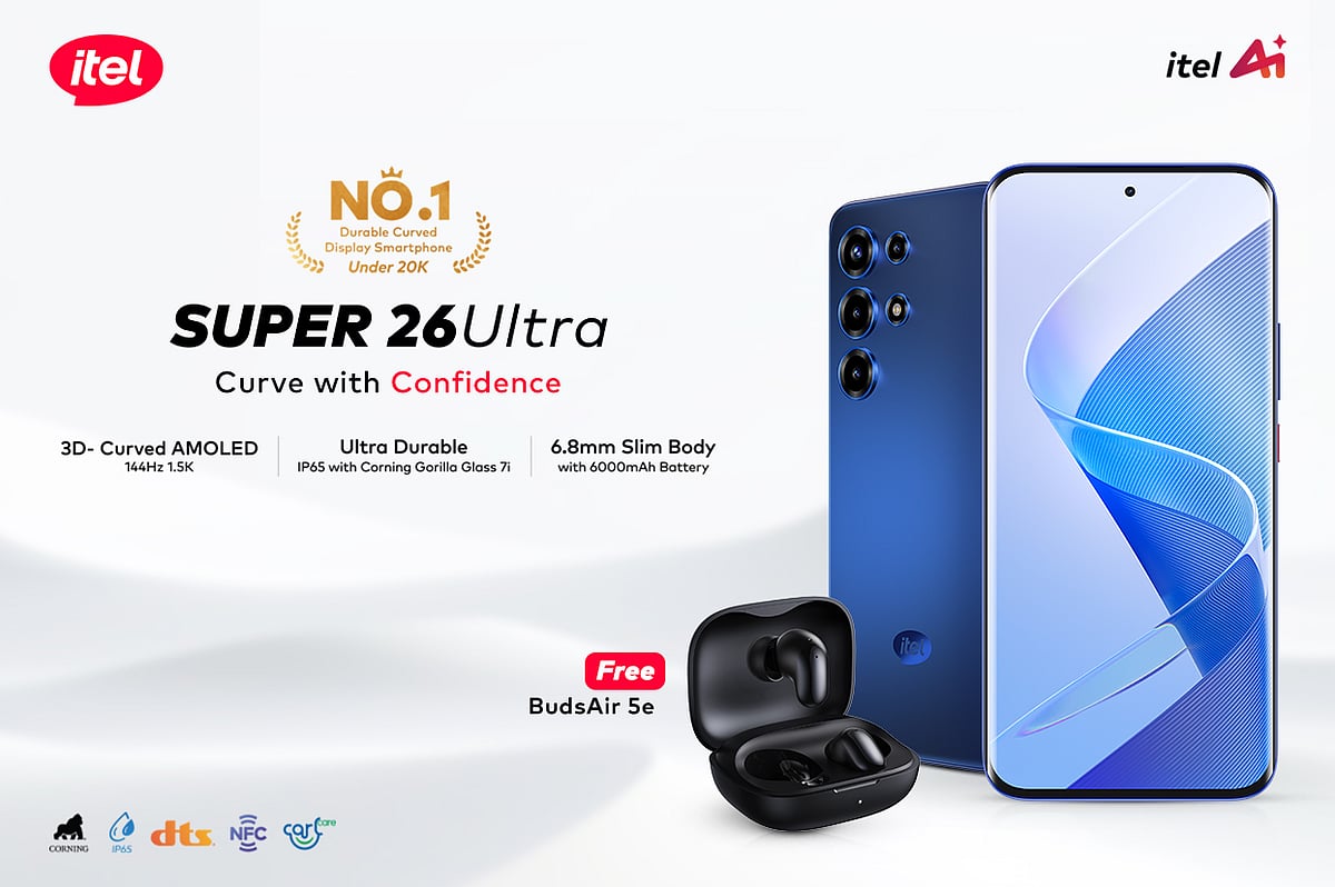 itel, a trusted smart life brand for everyone, has officially introduced its next-generation smartphone Super 26 Ultra in the Bangladesh market.