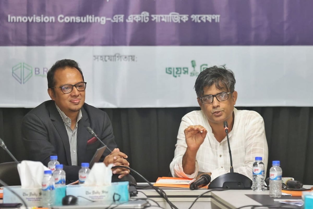 Shafiqul Alam, press secretary to the chief adviser, attended the event at The Daily Star Centre in Dhaka on 21 September 2025