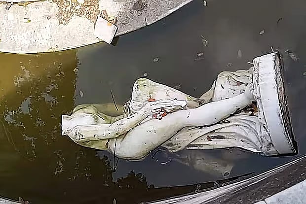 Statue of Venus was broken in Mymensingh on 5 August last year