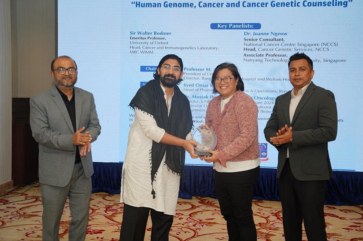 An international scientific programme on “Human Genome, Cancer and Cancer Genetic Counseling” was held today on Saturdat at Dhaka Sheraton