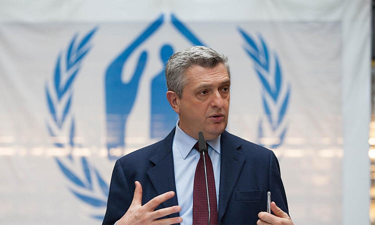 UN High Commissioner for Refugees (UNHCR) Filippo Grandi.