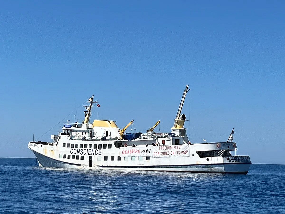 Gaza bound ship 'Conscience'