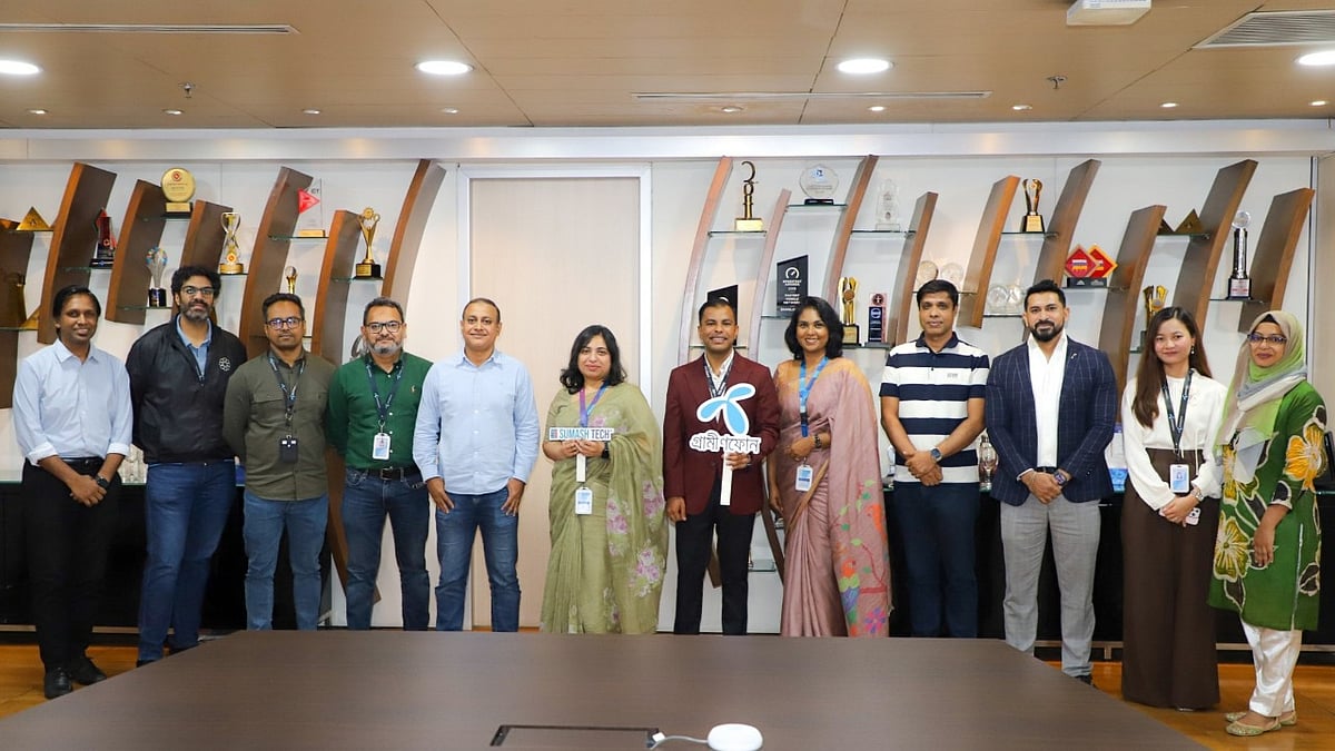 Grameenphone collaborates with Sumash Tech Ltd