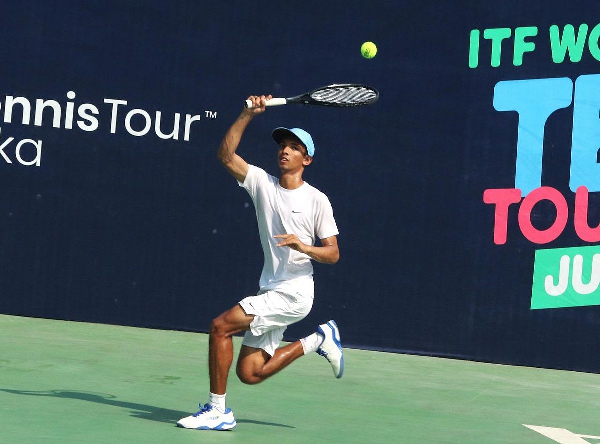 35th Bangladesh World Tennis: Zarif Abrar shines, reaches quarter-finals