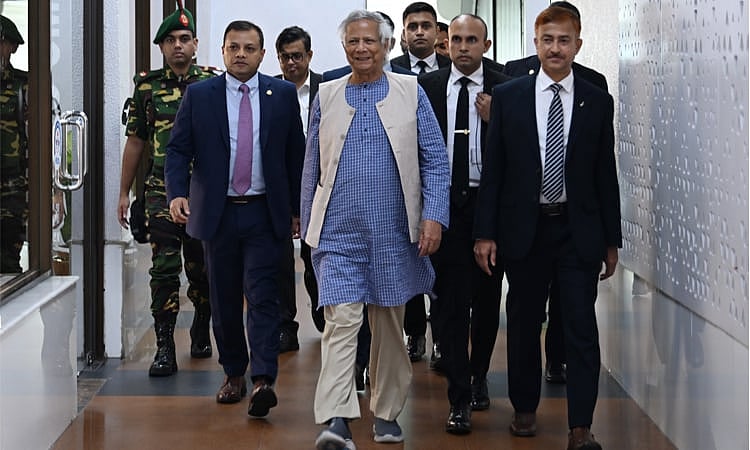 Chief Adviser Professor Muhammad Yunus returns home after attending World Food Forum at FAO headquarters in Rome.
