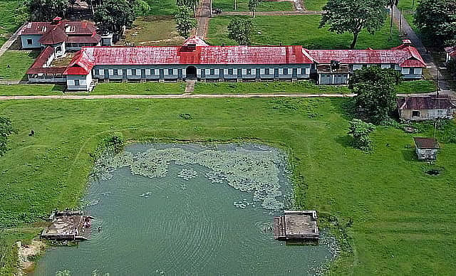 Students' hostel at Murari Chand (MC) college in Sylhet.