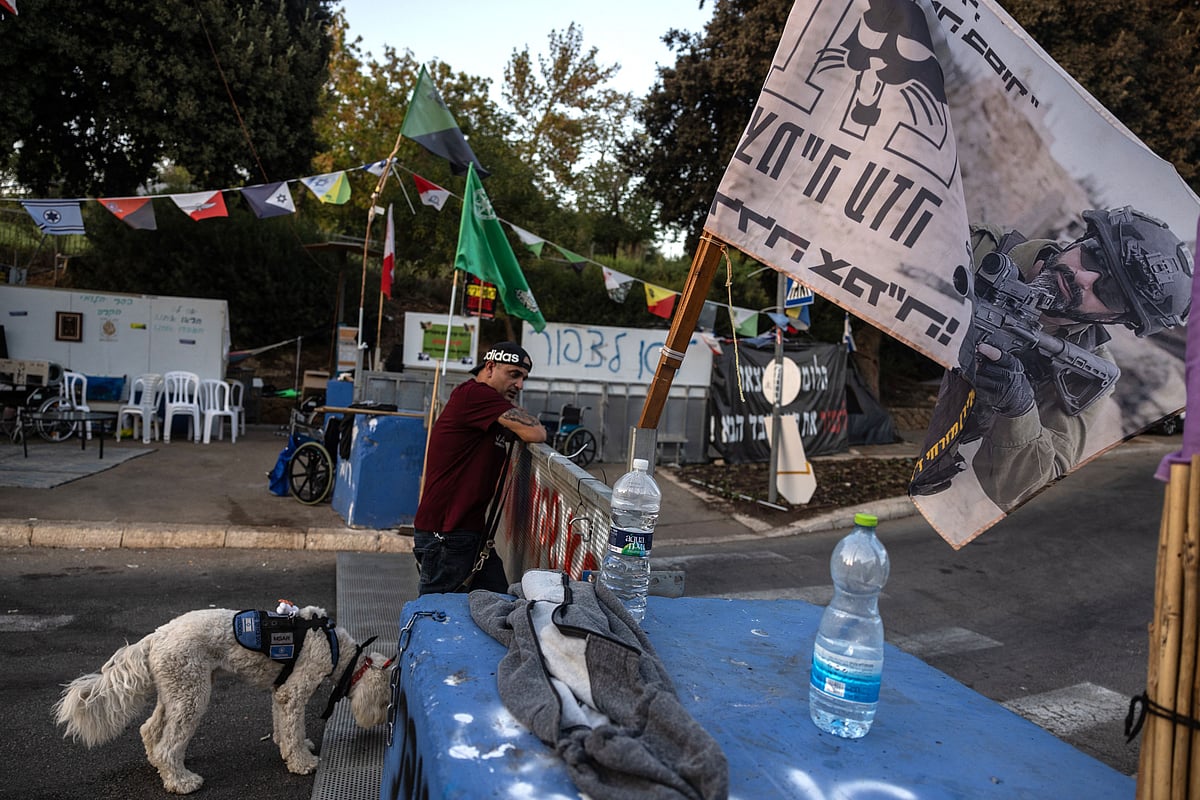 A former Israeli soldier suffering from PTSD Post-Traumatic Stress Disorder,