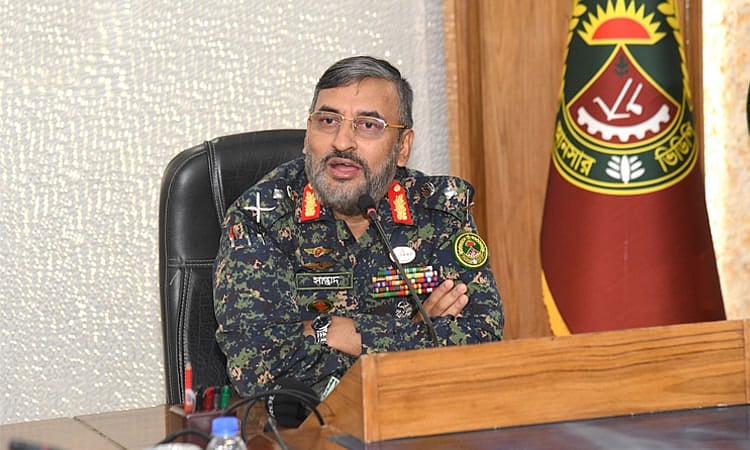 Major General Abdul Motaleb Sazzad Mahmud, director general of Ansar and VDP