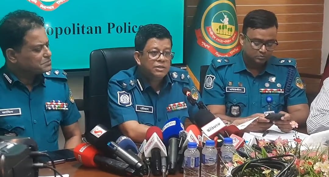 Police held a press conference on the kidnapping case of Gazipur Khatib Mufti Mohammad Mohibullah Miyaji, who was rescued in Panchagarh. At around 11:30 am on 28 October, 2025, at the Gazipur Metropolitan Police headquarters.