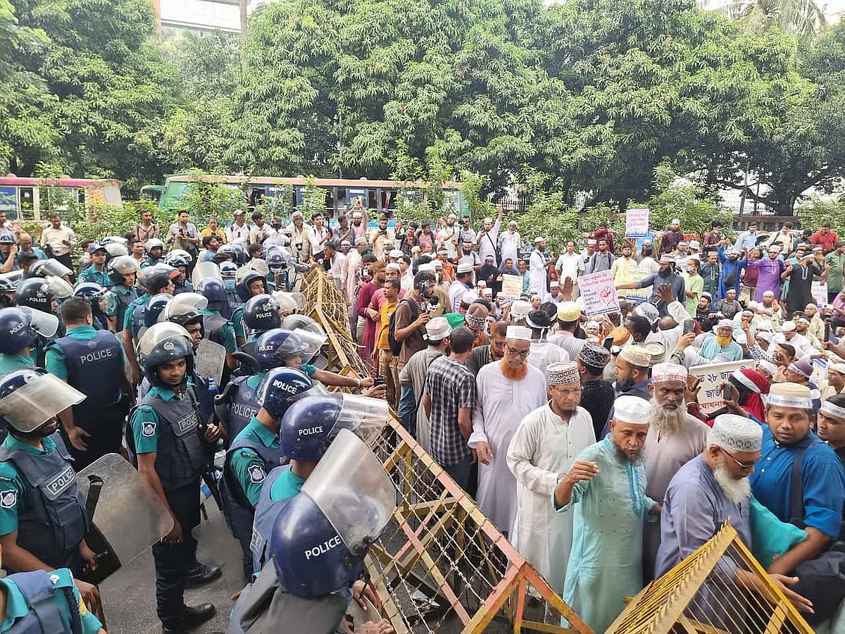 Ebtedayee teachers have been demonstrating for nationalisation of independent Ebtedayee madrasahs