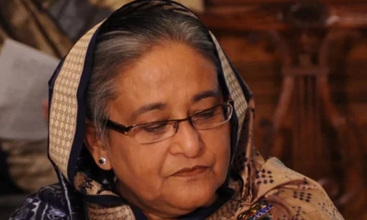 Ousted Prime Minister Sheikh Hasina