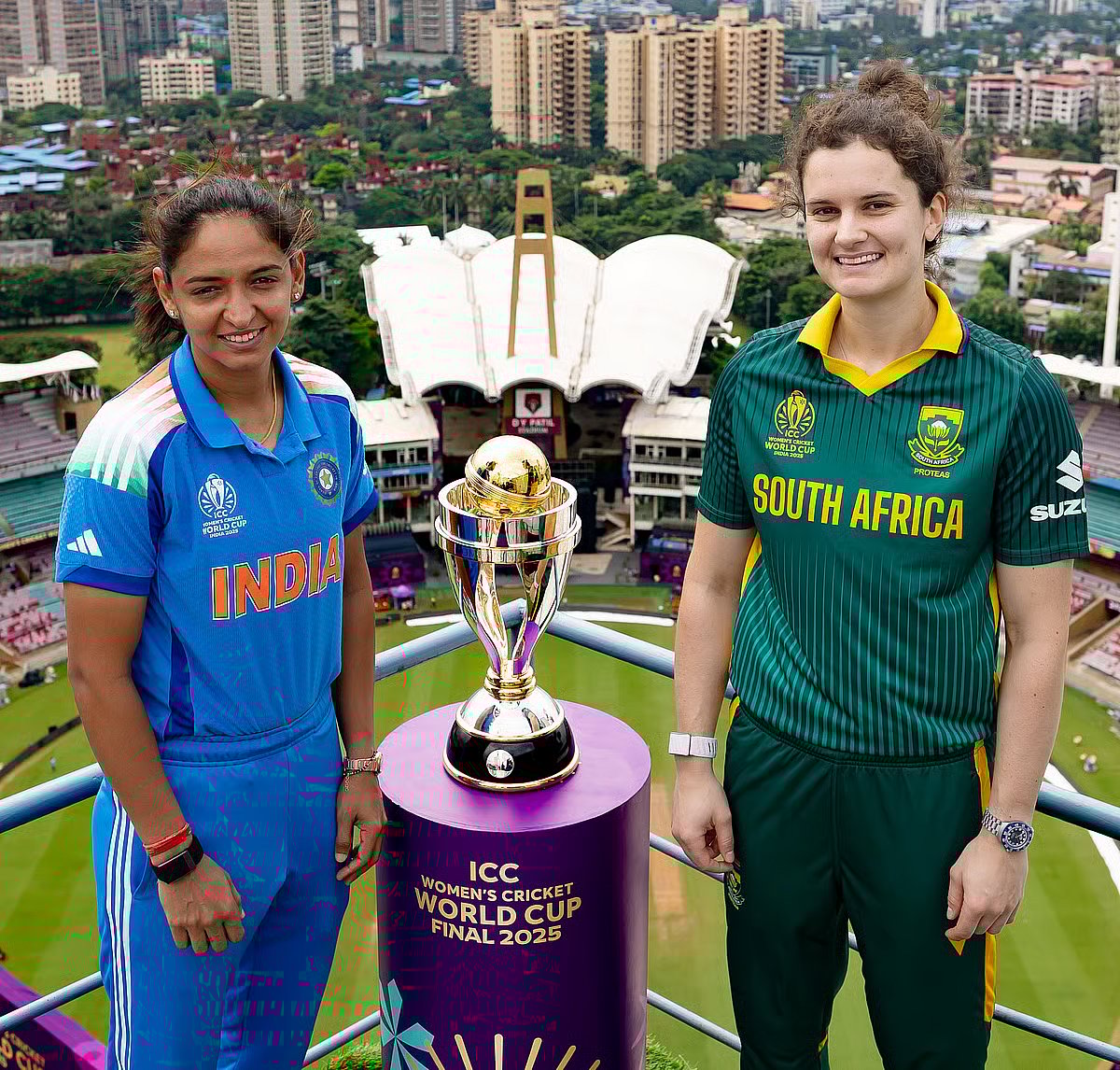 Hosts India face South Africa in the Women's World Cup final in Mumbai on Sunday