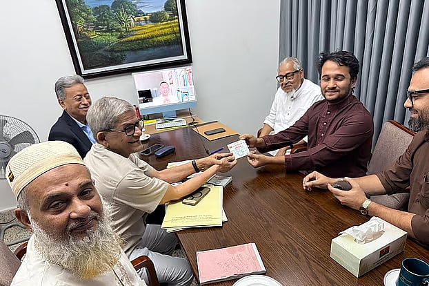 Mir Mahbubur Rahman Snigdha, former CEO of the July Shaheed Smriti Foundation, has joined the BNP