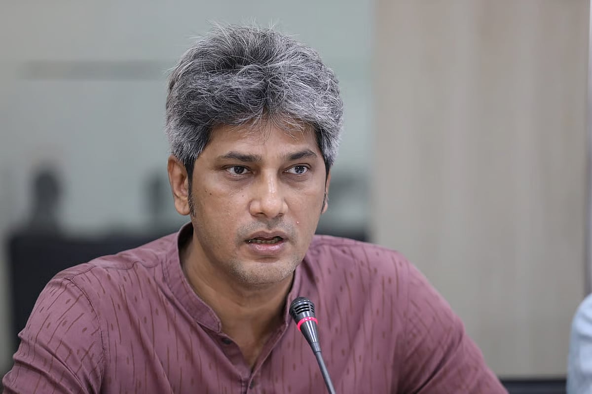 Zonayed Saki, chief coordinator of the Ganosamhati Andolon.