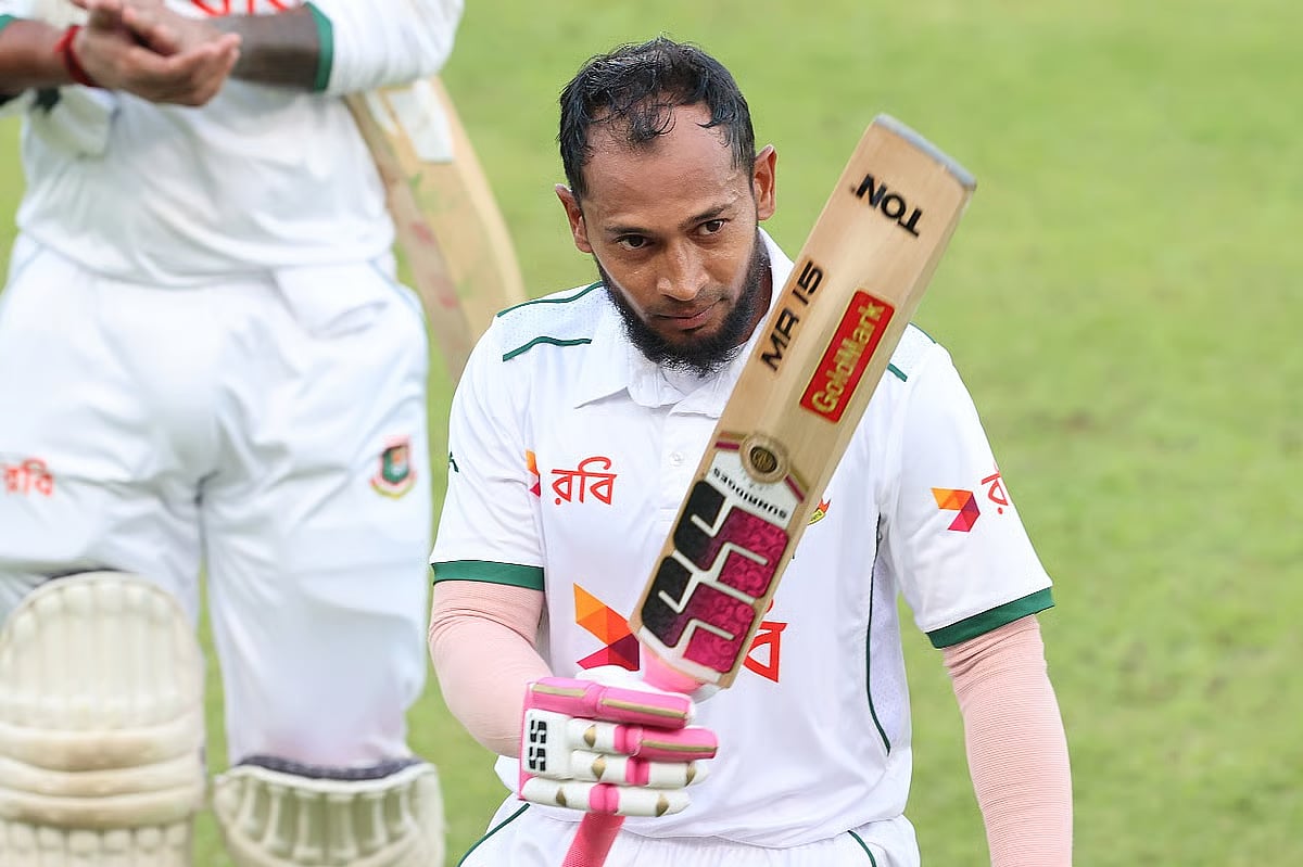 Mushfiqur stands one run away from a century in his 100th Test