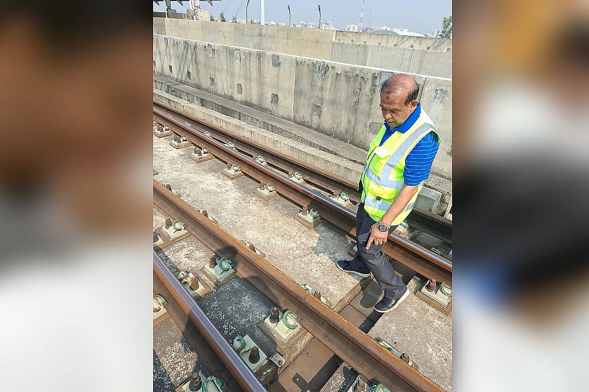 DMTCL inspected the lines, station buildings and other structures immediately after the earthquake on 21 November 2025.