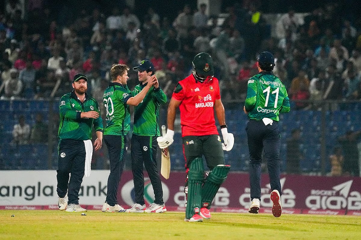 Ireland seized the opening T20I with a big 39-run win over Bangladesh in Chattogram on 27 November 2025.