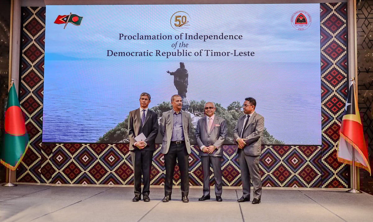 Bangladesh celebrates 50 years of Timor-Leste's proclamation of independence