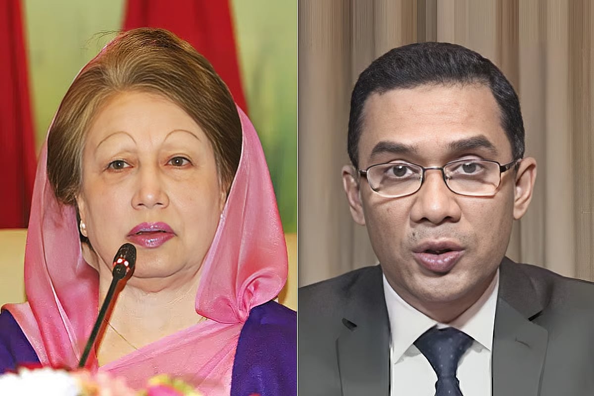 Khaleda Zia and Tarique Rahman